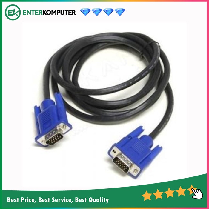 Accessories Kabel VGA To VGA Standar 1-5 Meter