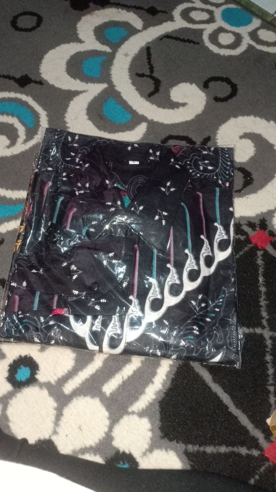 Kemeja Batik Pria Lengan Panjang Size M L Xl Xxl  Bswart Batik Hrb026