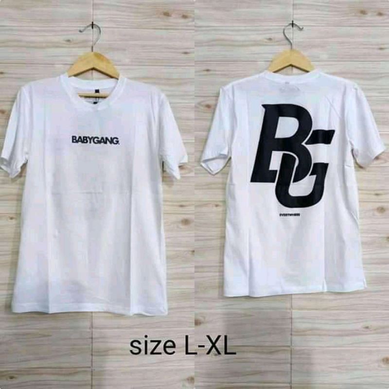 KAOS BABY GANG PUTIH