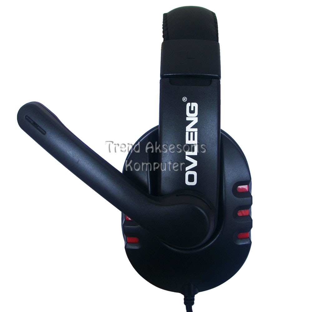 Trend-Ovleng X6 Headset Gaming SuperBass with Mic - Hitam