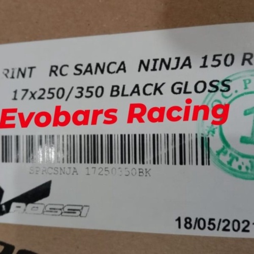 Promo Velg Vrossi Sprint Sanca Ninja 150 RR Hitam Black velk ring pelek racing model rcb racing boy 