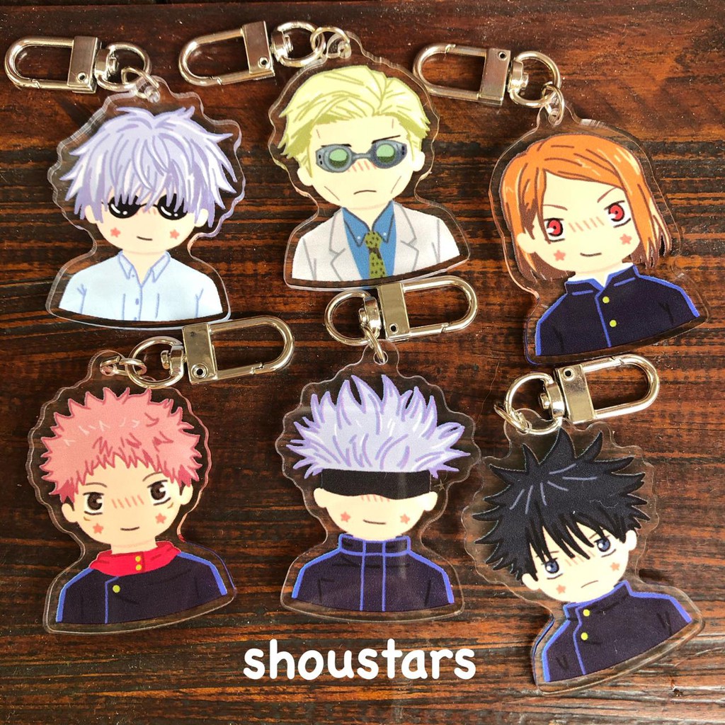 [Jujutsu Kaisen Keychains | Fanmerch by Shou☆]
