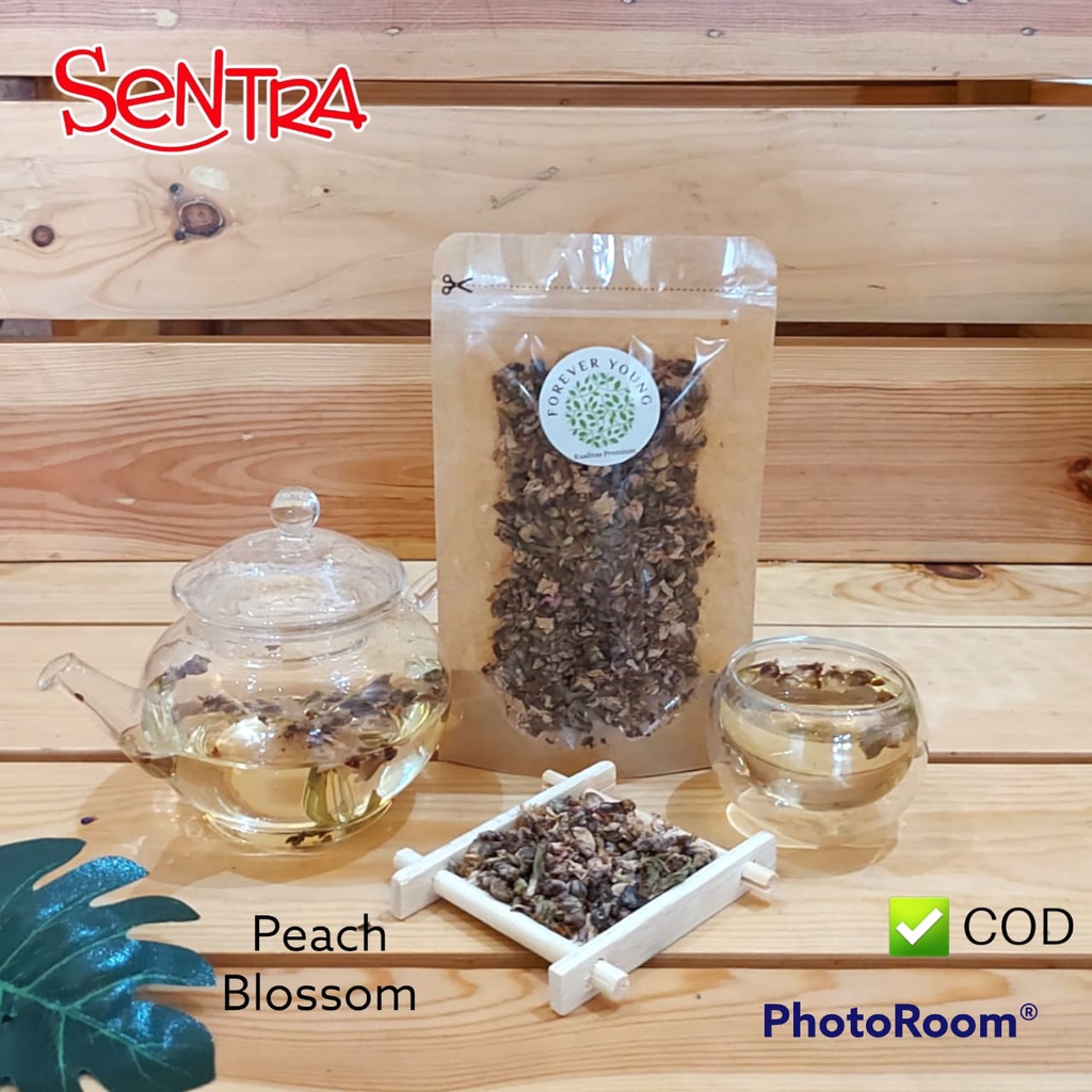 

Peach Blossom Flower Tea / Teh Bunga Persik Kering Kualitas Premium
