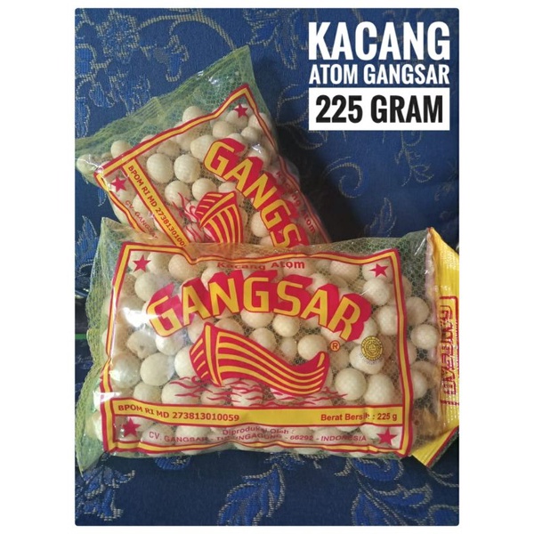 kacang shanghai / kacang atom GANGSAR 225 gram