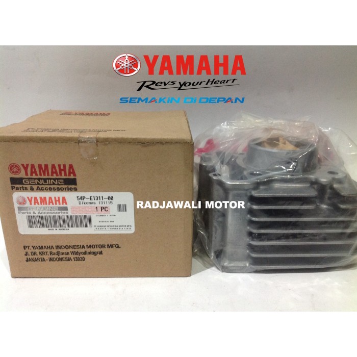 CYLINDER BLOK SEHER MIO J,MIO GT,SOUL GT,FINO FI ASLI OEM ORIGINAL