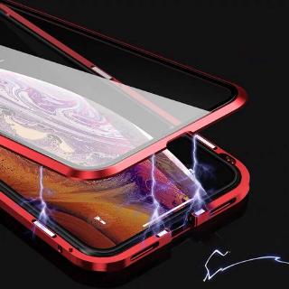 ID1089 Magnetic double-sided tempered glass case for iPhone 6/6S