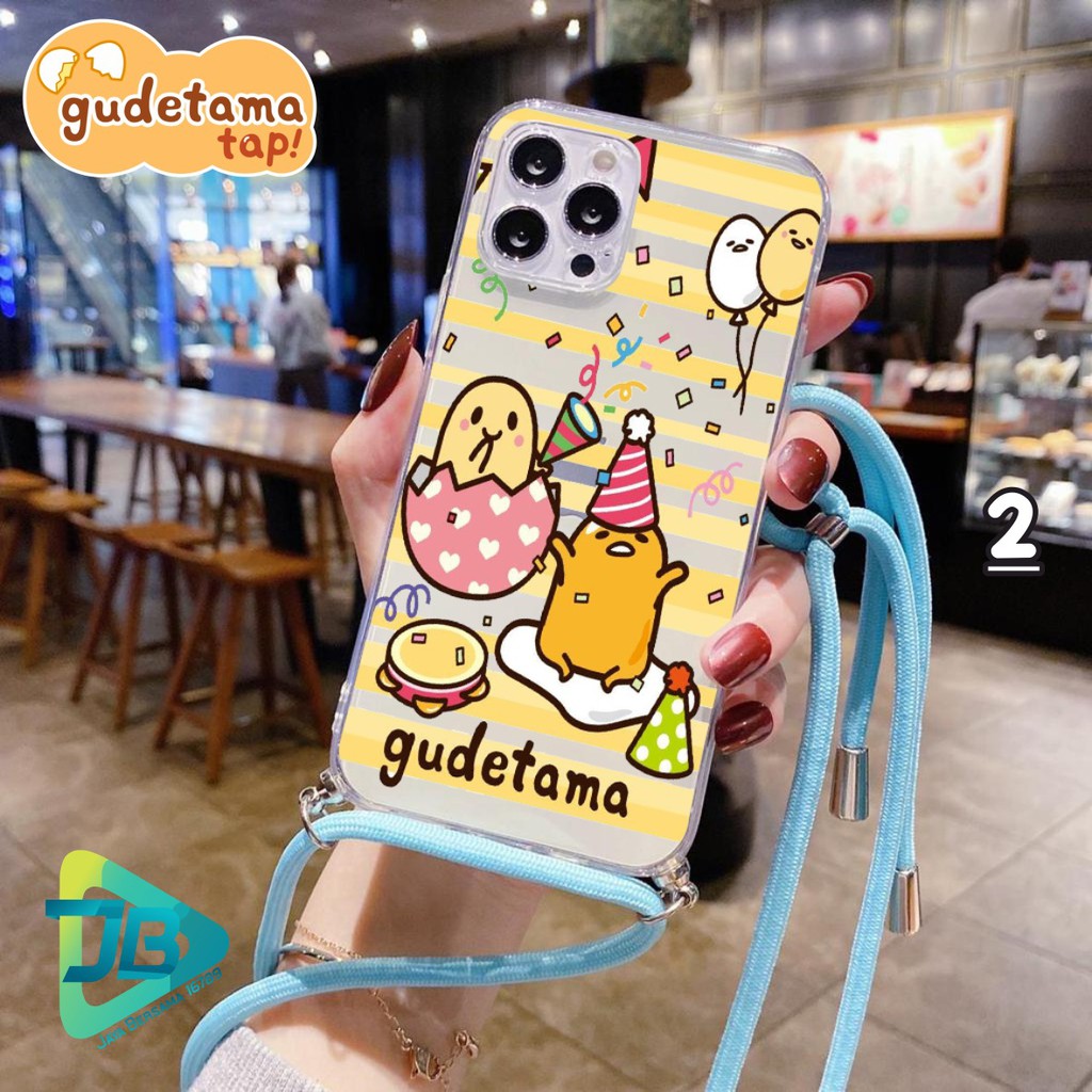 SOFTCASE SLINGCASE LANYARD BENING GUDATEMA OPPO VIVO XIAOMI SAMSUNG REALME IPHONE ALL TYPE JB4653