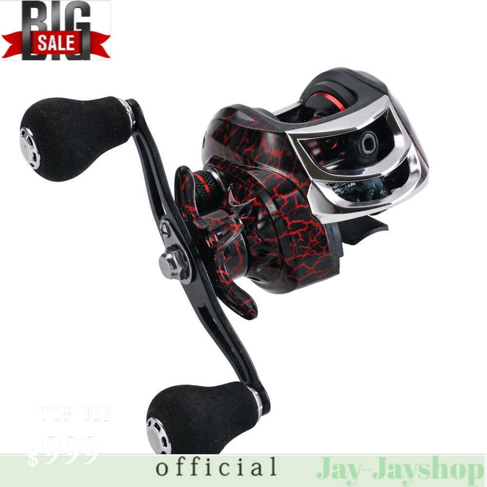 SNAKESKIN Reel Pancing Baitcasting 18+1 Ball Bearing 7.2:1 - EL1000