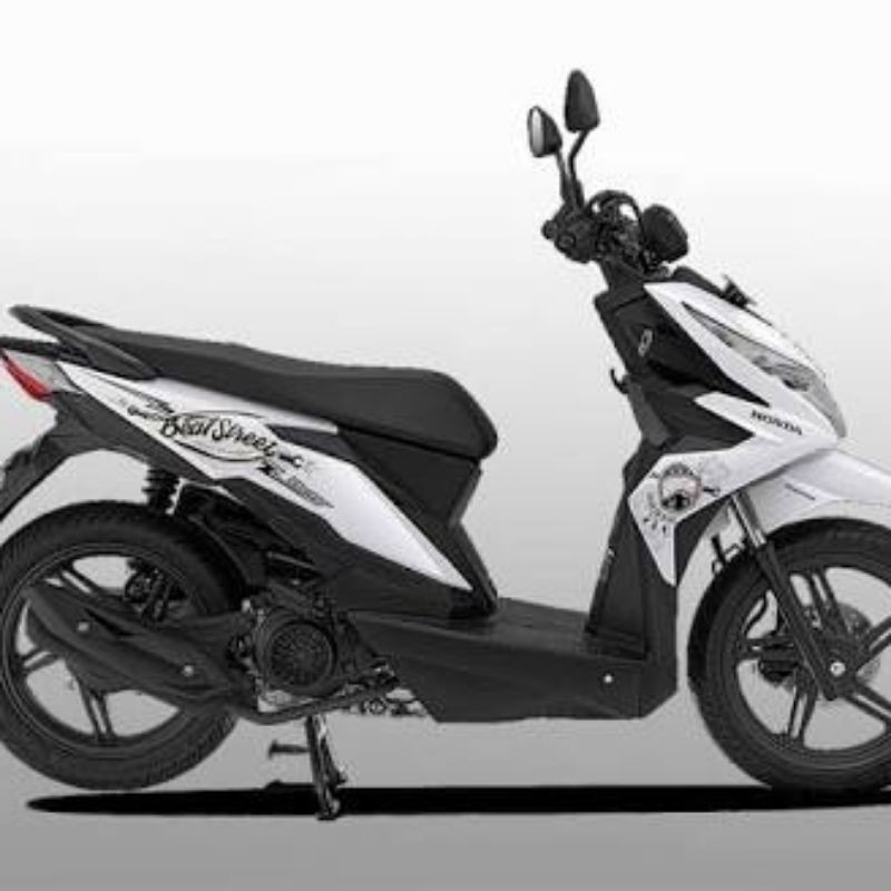 Cover Dasi Tameng Honda Beat Street Warna Putih Tahun 2017