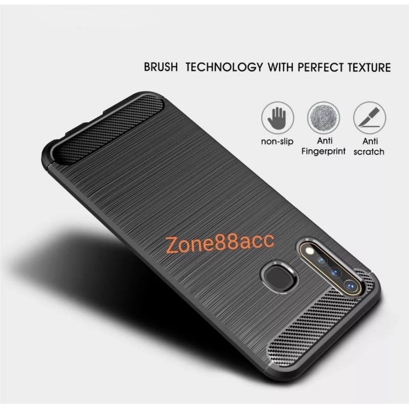 Silicon Case VIVO Z1 Pro Softcase iPAKY Carbon Casing Cover TPU