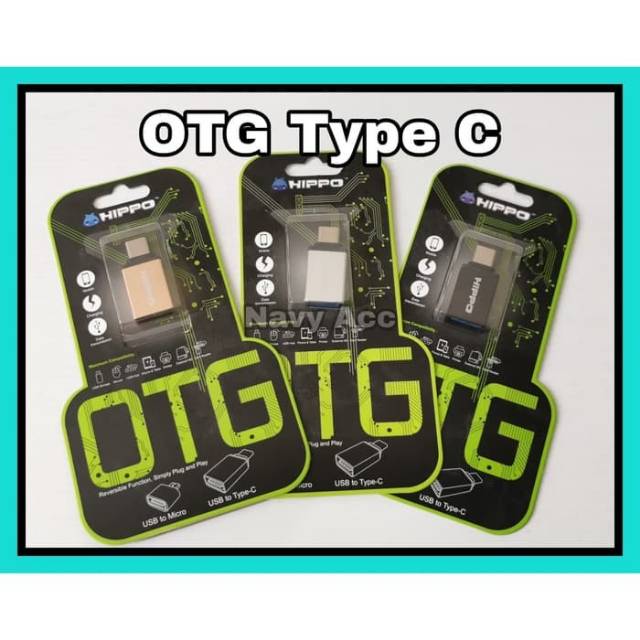 NA - OTG Usb Type C Hippo - OTG USB Type C Original Hippo