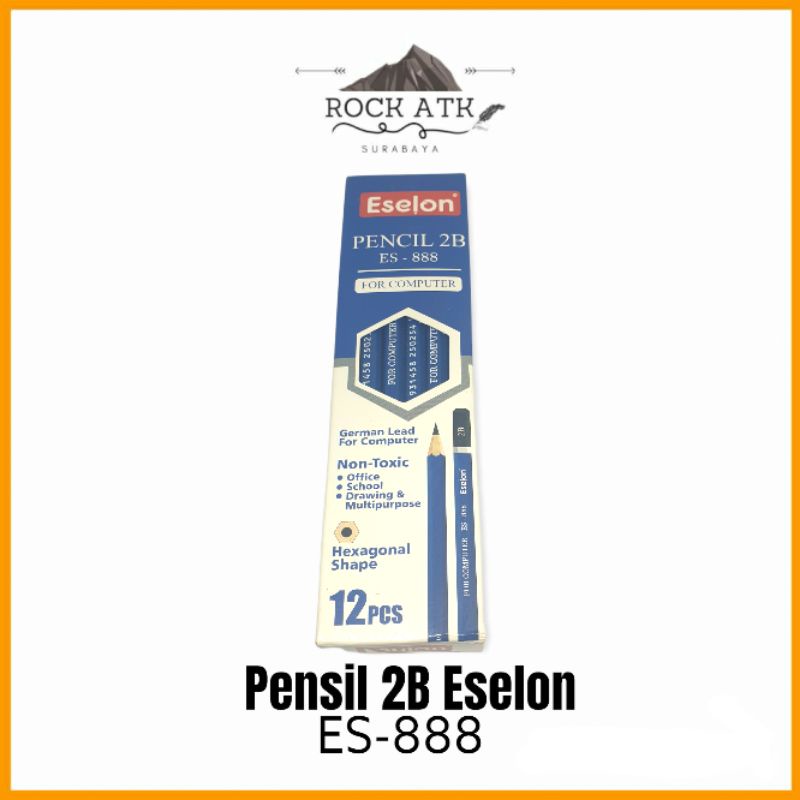 

ESELON PENSIL 2B BIRU ES-888 (PCS) - PENCIL 2B LULUS UJI KOMPUTER