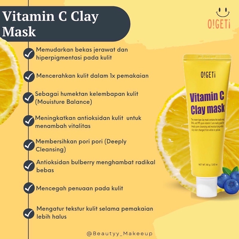 OGETI VITAMIN C CLAY MASK