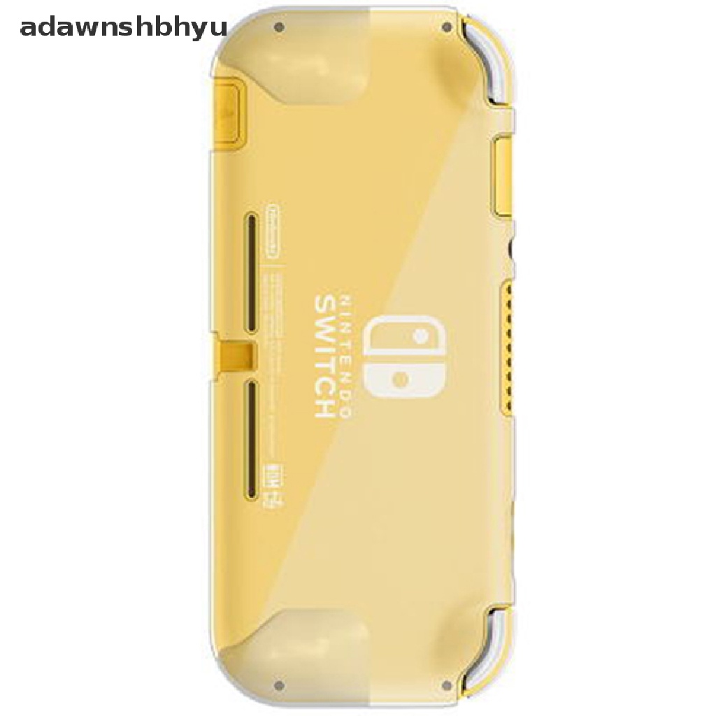 Adawnshbhyu Untuk Switch Lite Clear Transparan Portable Shockproof Pelindung Soft Case Cover