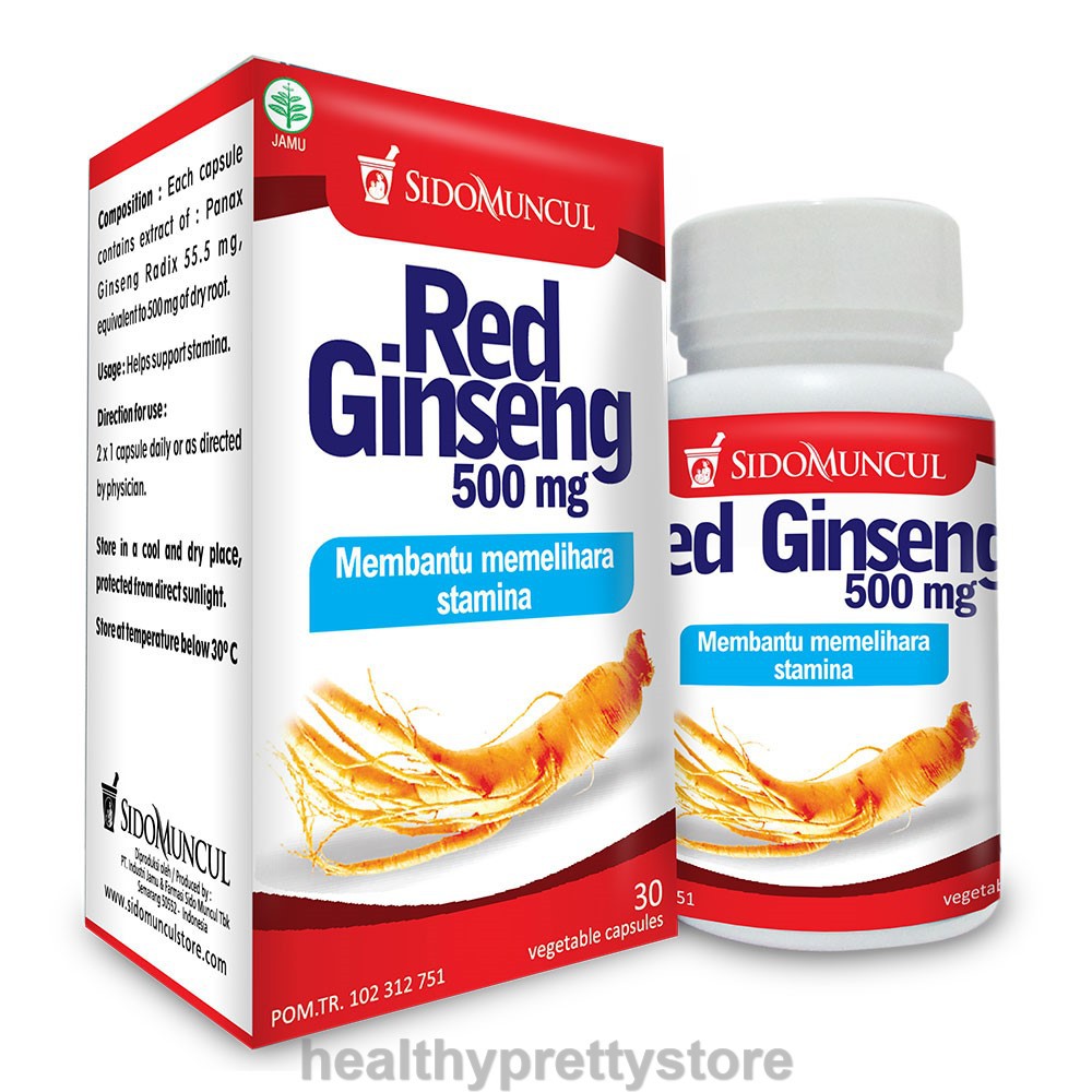 

Sidomuncul Red Ginseng 30 kapsul
