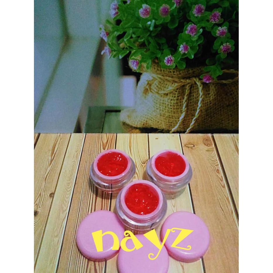 JELLY RED GLOWING/GELLY RED/JELLY CREAM GLOWING/JELLY MERAH