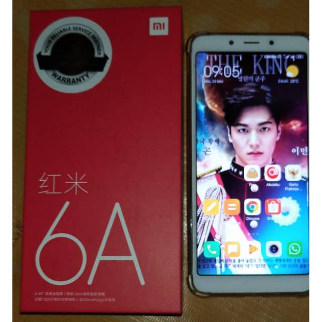 Xiomi 6a warna putih second ram 2/16