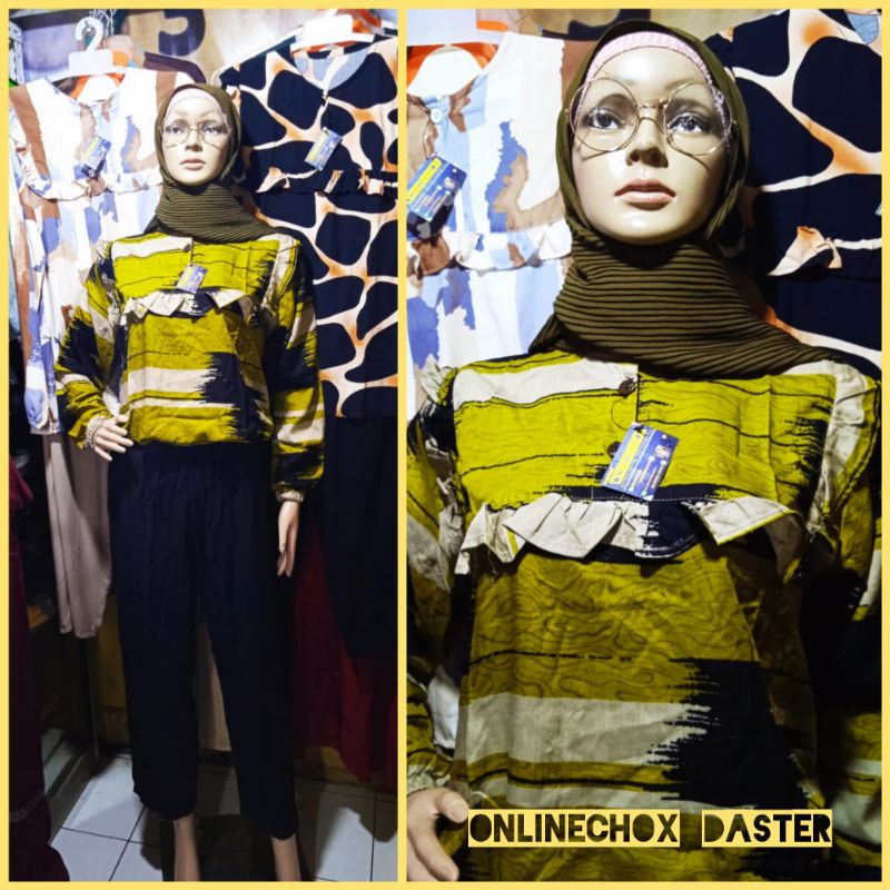 OneSet Kombinasi Renda Premium || onlinechox daster