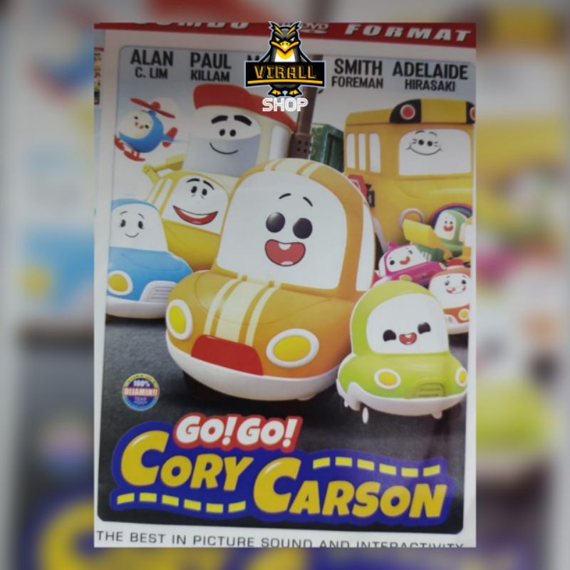 KASET KARTUN ANAK "GO GO CORY CARSON"