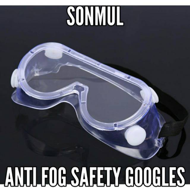 ANTI FOG SAFETY GOOGLES KACAMATA PELINDUNG ANTI VIRUS / DUST / DROPLETS MAXIMUM PROTECTION