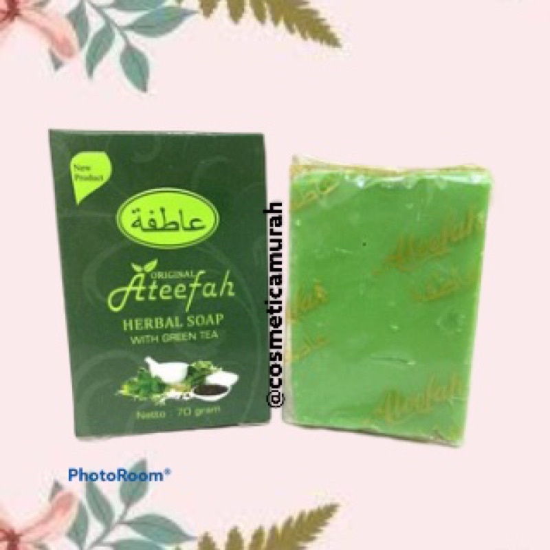 ATEEFAH [ BPOM ]ORIGINAL GARANSI - NALPAMARA SOAP ATEEFAH / SABUN ARAB NALPAMARA - Sabun arab ateefah nalpamara original hijau