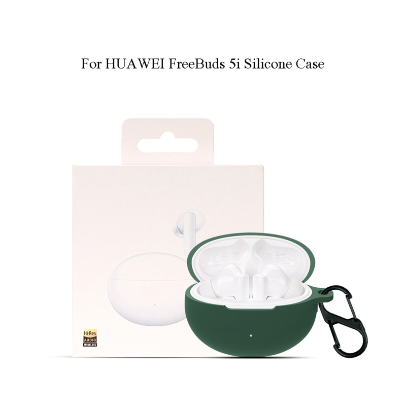 Btsg Cocok Untuk Huawei-Free Buds5i Shockproof Wireless Earset Sleeve Perumahan Tahan Benturan Anti Debu Dicuci Lembut