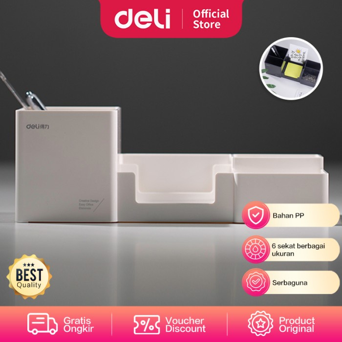 

CODES0X-13 Deli 9118 Desk Organizer