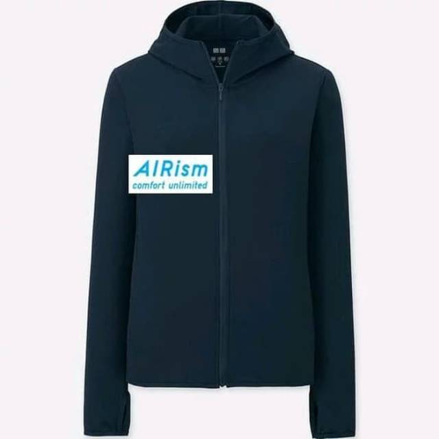 Jaket uniqlo AIRism AlRism hoodie original uniqlo women Jaket uniqlo AIRism AlRism hoodie original uniqlo women