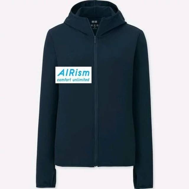 Jaket uniqlo  AIRism AlRism hoodie  original uniqlo  women 