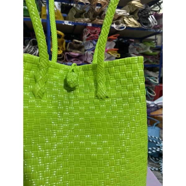 Tas Jali Jali Hijau Cerah Premium Bahan Tebal Bisa COD