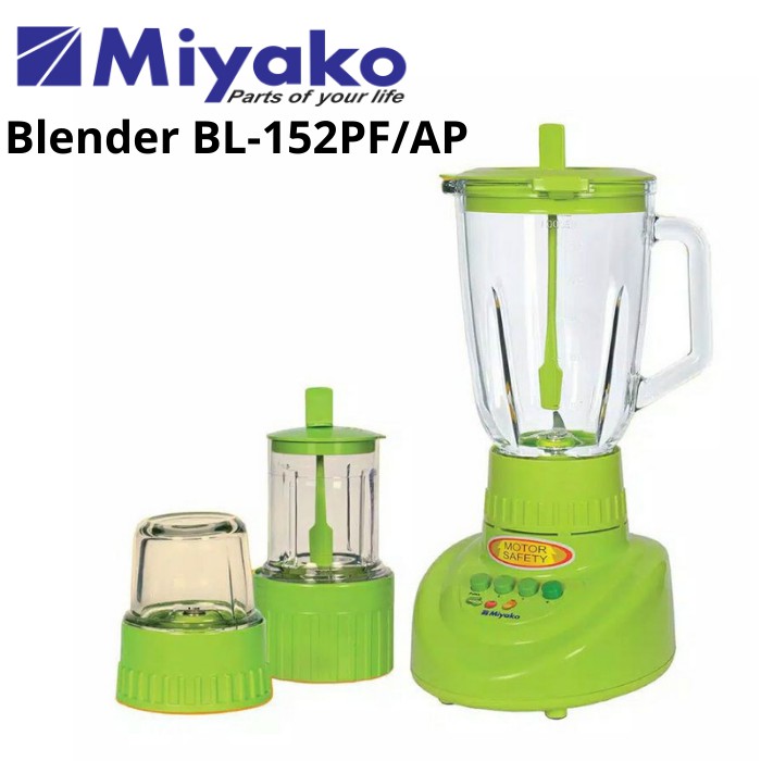 Miyako Blender BL152PF/AP/ Pelumat Juicer BL-152PF Kapasitas 1.5 1,5 Liter BL 152 PF  / 152PF 1.5L