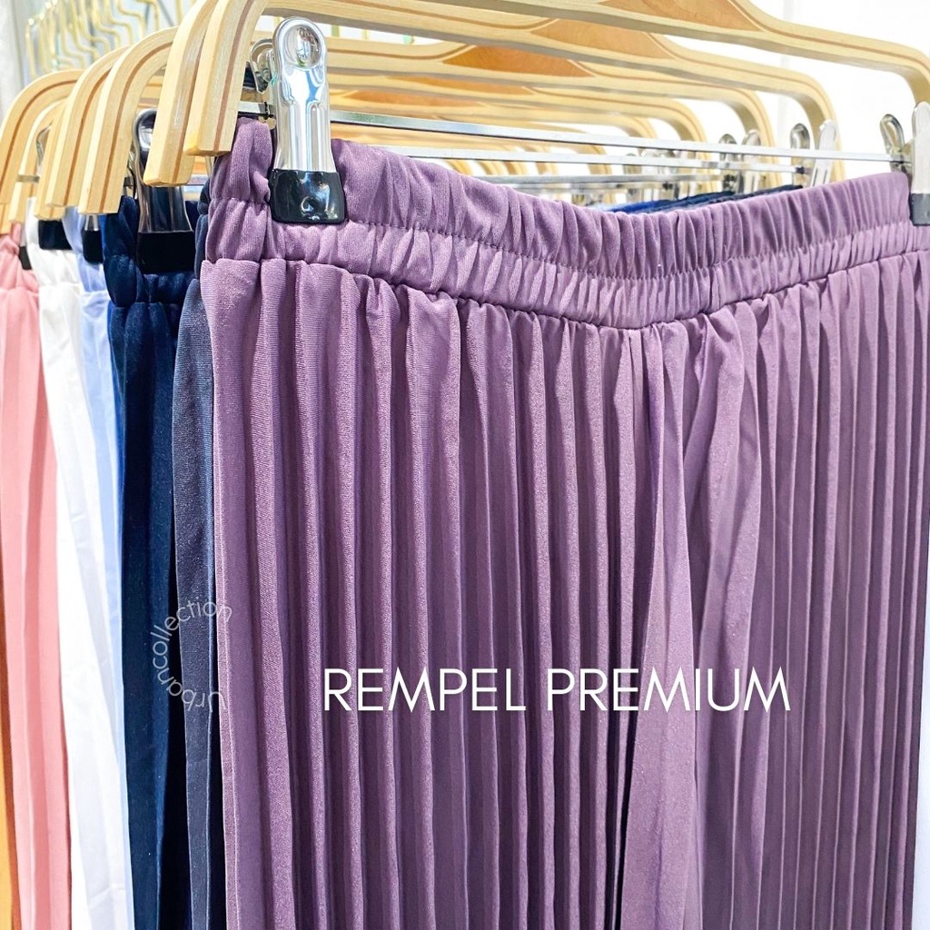 Rok Plisket Wanita Premium / Rok RempeL 100 CM / Rok Lipet / Rok Plisket Panjang