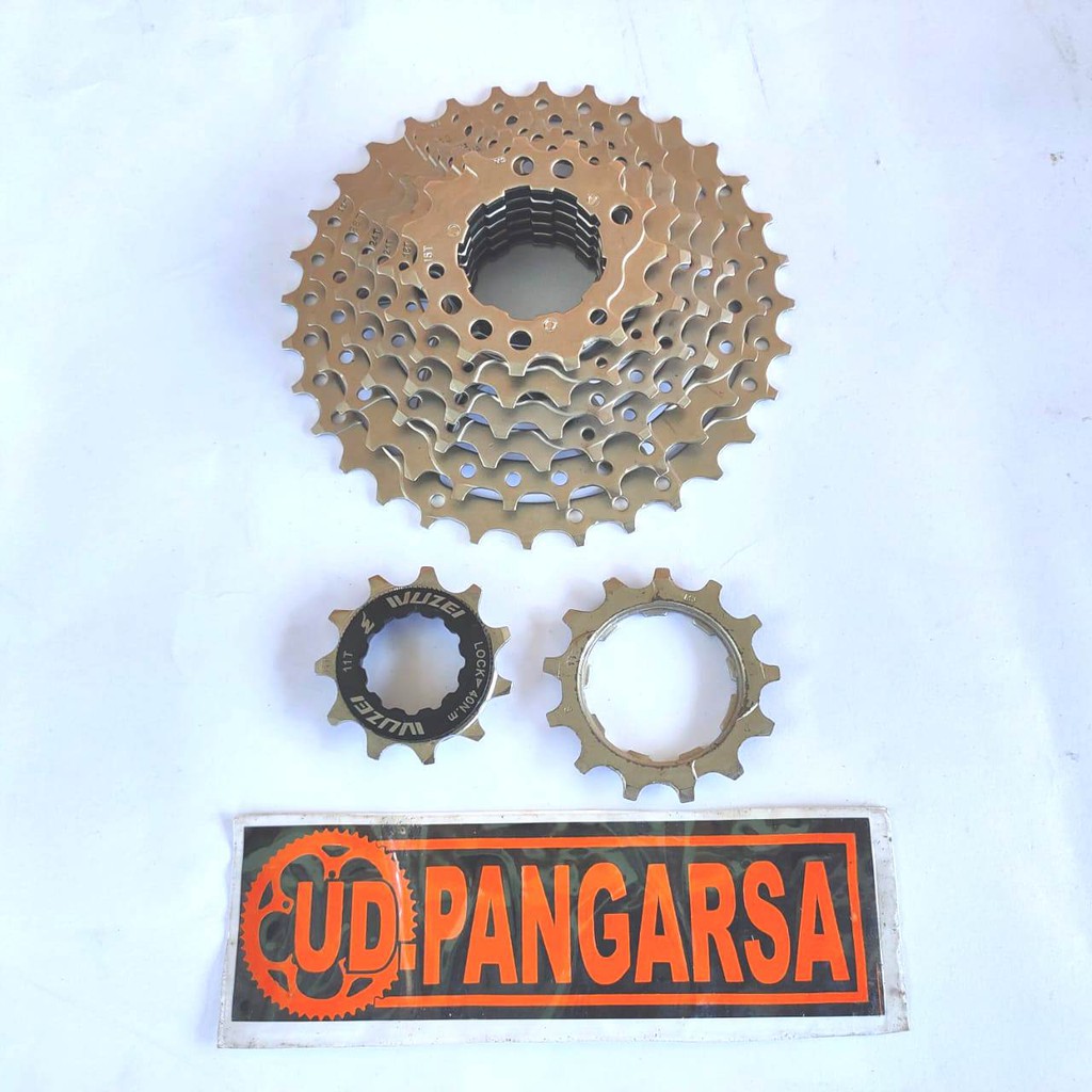 Sprocket 8 speed 11 - 32 T drat ulir freewheel sepeda lipat minion