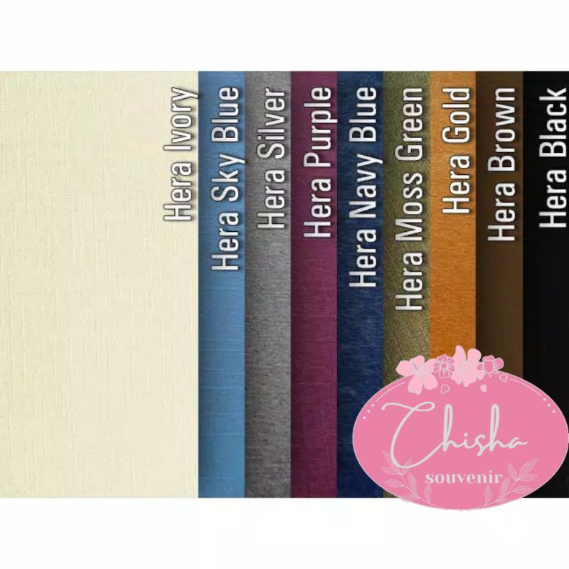 Kertas kado Fancy Paper (hera,ivory,sky blue,silver,purple,Navy,Blue,Muss)