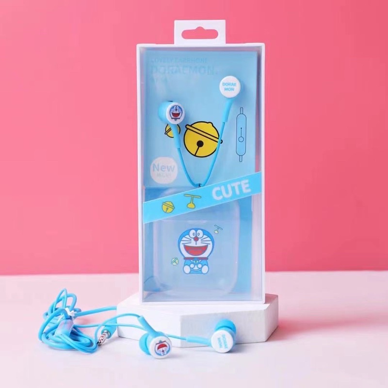 [ XY-58 ] Set Headset Earphone Lovely earphone Cartoon cute /Wadah Earphone Karakter cartoon