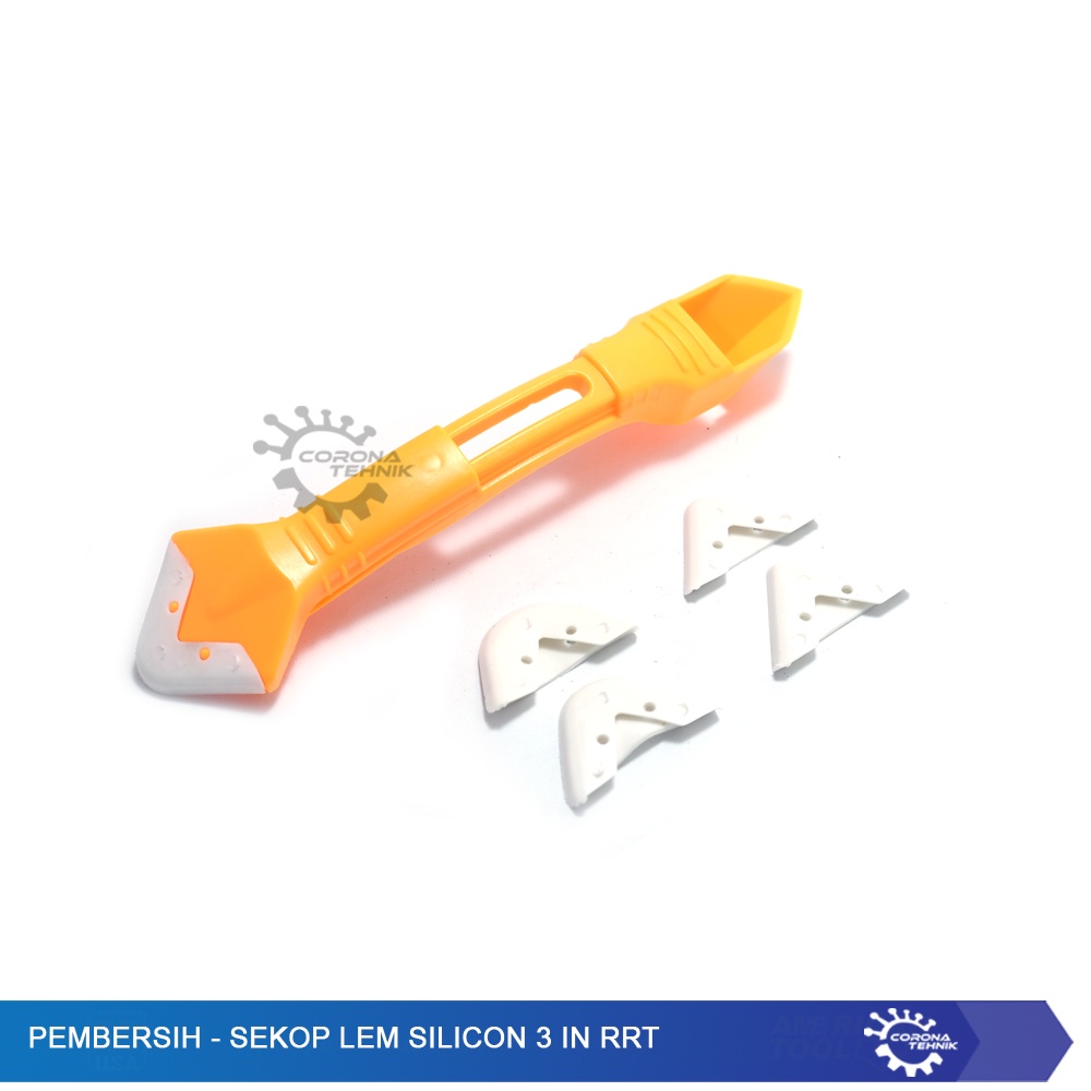 Sekop Lem Silicon 3 IN 1 RRT - Pembersih