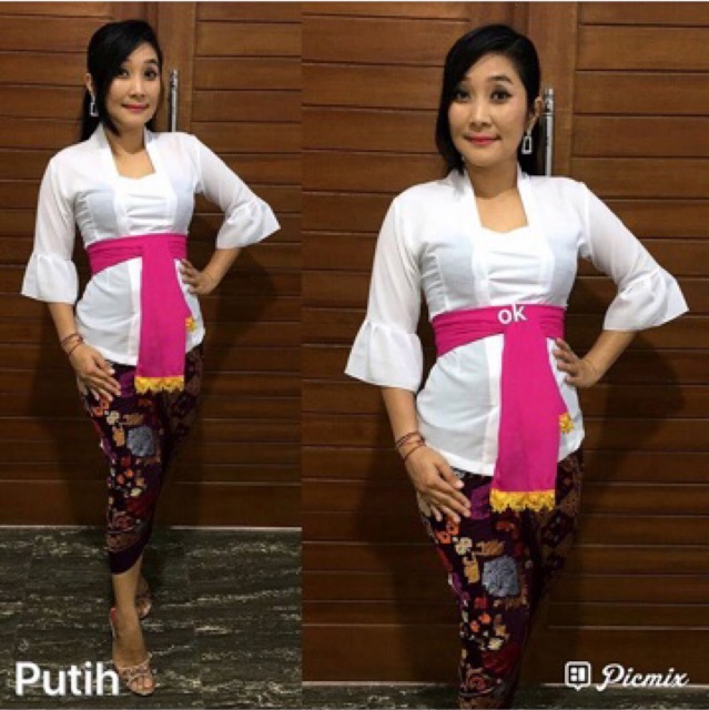 Set kebaya jadi trompet