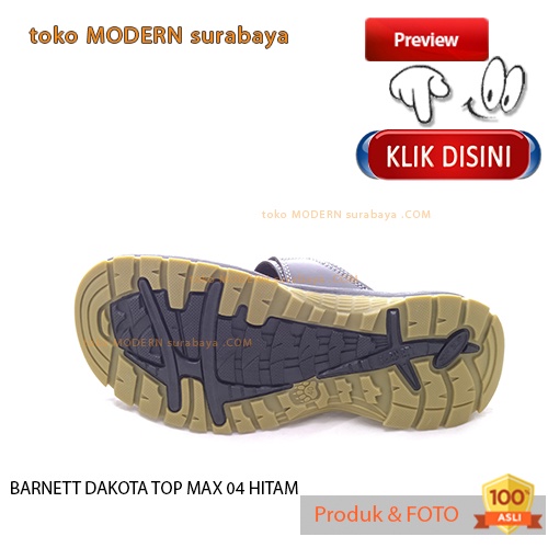 BARNETT DAKOTA TOP MAX 04 HITAM sandal pria casual sandal slide