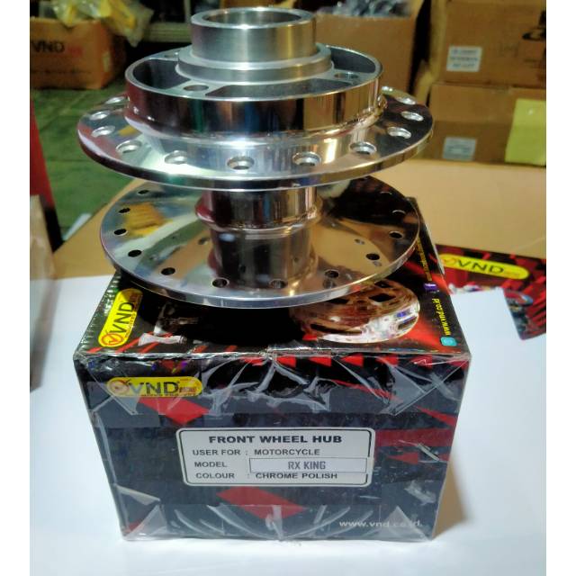 Tromol depan vnd yamaha RX KING original vnd crome polish