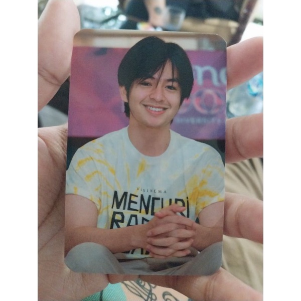 PHOTOCARD ANGGA UCUP HEIST KIT MENCURI RADEN SALEH
