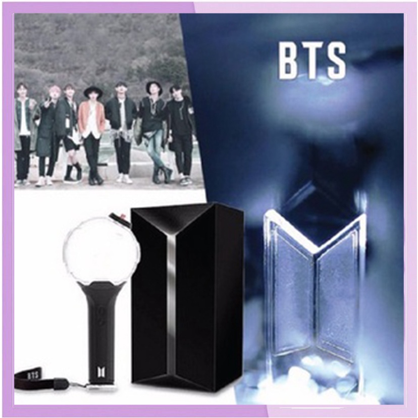 Lightstick Kpop BTS Army Ver.1/ 3 Bangtan dengan Lampu LED untuk Konser Army