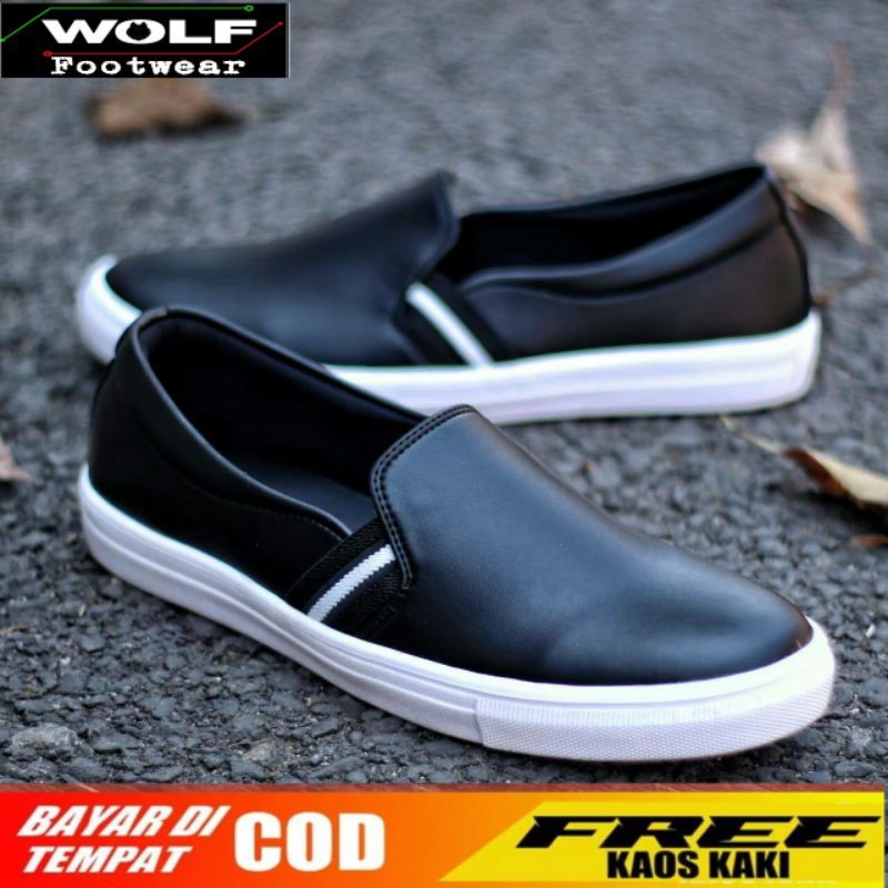 OXFORD BLACK | FORIND X Monday | Sepatu Pantofel Santai Kasual Kerja Kuliah Pria/Cowok/Men- Laces -M