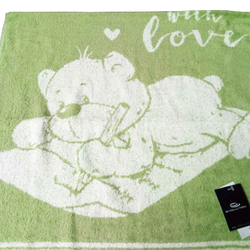 Handuk Evolution 60 x 120 cm motif bears family