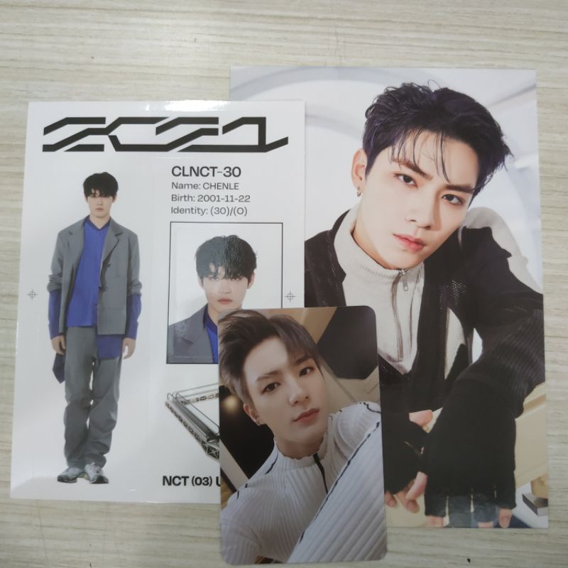 nct 2021 universe photocard sticker jeno chenle