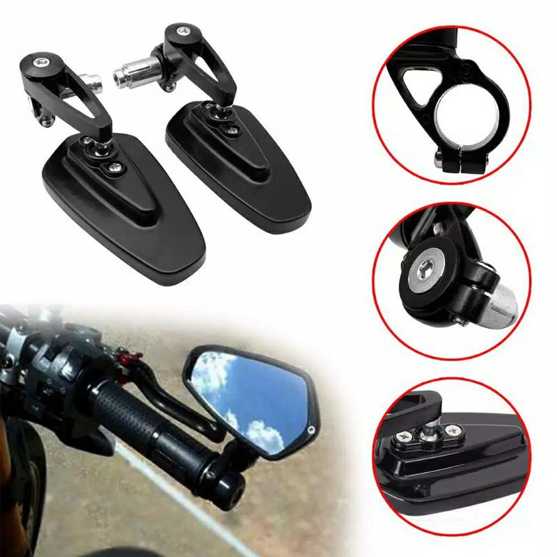 spion jalu BAR END oval untuk motor yamaha Nmax 2020 Aerox 2020 vario pcx lexi R15 R25