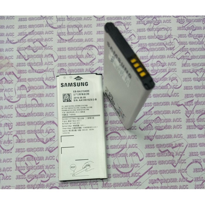 Baterai Battery Original SAMSUNG GALAXY A310 A3 2016 ( EB-BA310ABE )