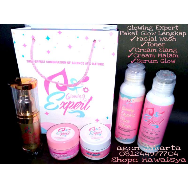 Glowing Expert Paket Glow Lengkap