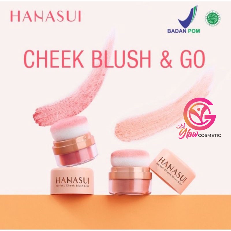 HANASUI PERFECT CHEEK BLUSH &amp; GO 2.5 g