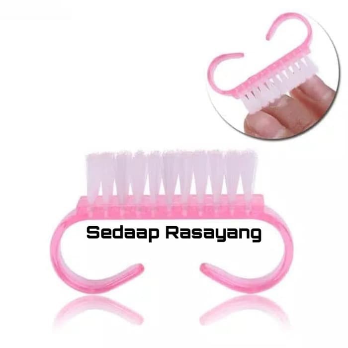 Sikat Pembersih Kuku Tangan Kaki Manicure Pedicure Nail Brush