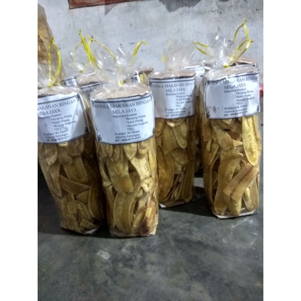 

keripik pisang asin gurih